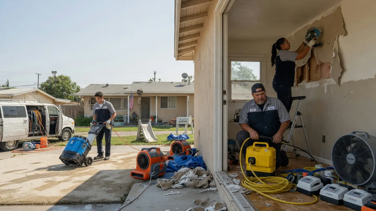 Water Damage Restoration in Petaluma, CA near me